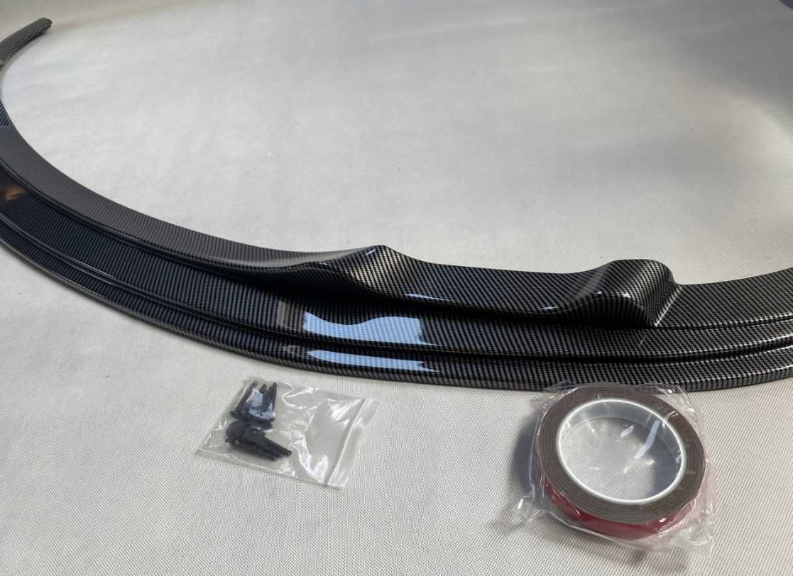 Dokładka Zderzaka Splitter BMW E92 E93 LCI CZARNY POŁYSK / CARBON