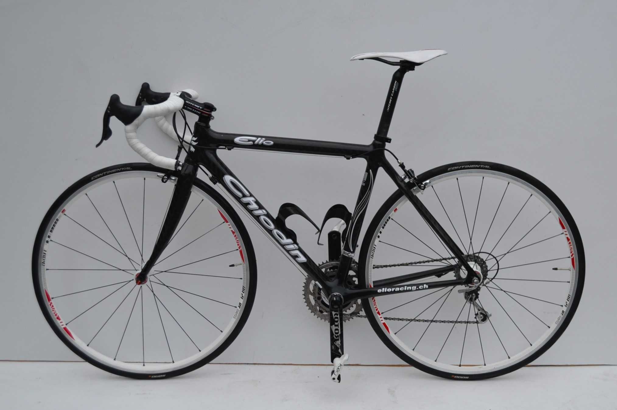 Carbonowa włoska kolarka elio2x10 campagnolo chorus /pomiar mocy rotor