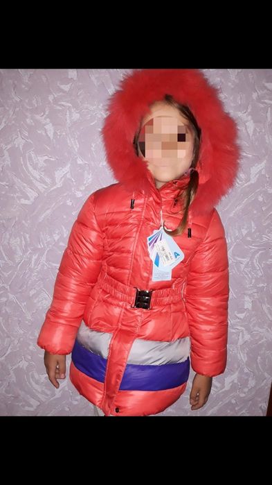 Пальто Пуховик для девочки 560грн