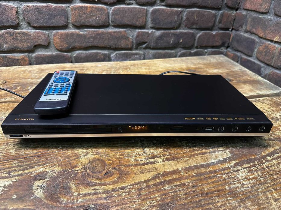 Odtwarzacz DVD Manta z pilotem  HDMI