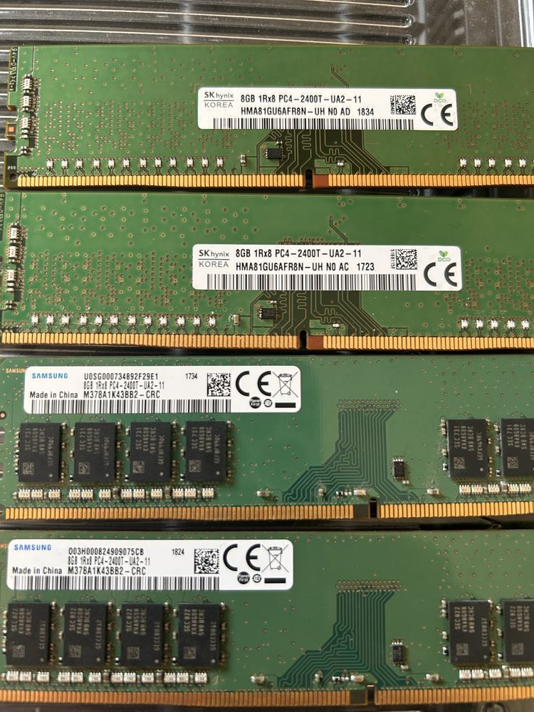 8gb DDR4 2133|2400|2666 Оперативная память DIMM ГАРАНТИЯ