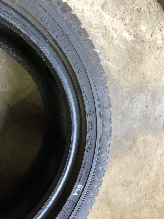 Зимова резина 205 55 р16 dunlop зимняя решина шины шины зима R16