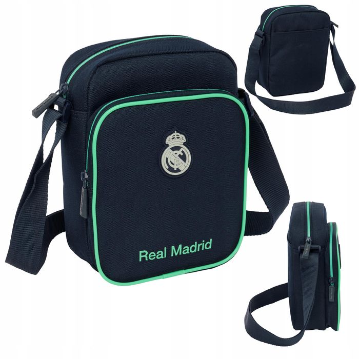 Torebka Sportowa Saszetka Na Ramię Listonoszka Real Madryt Granatowa