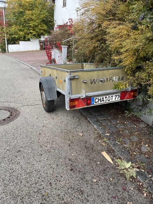 Przyczepka lekka 600kg Westfalia Amortyzowana z Niemiec