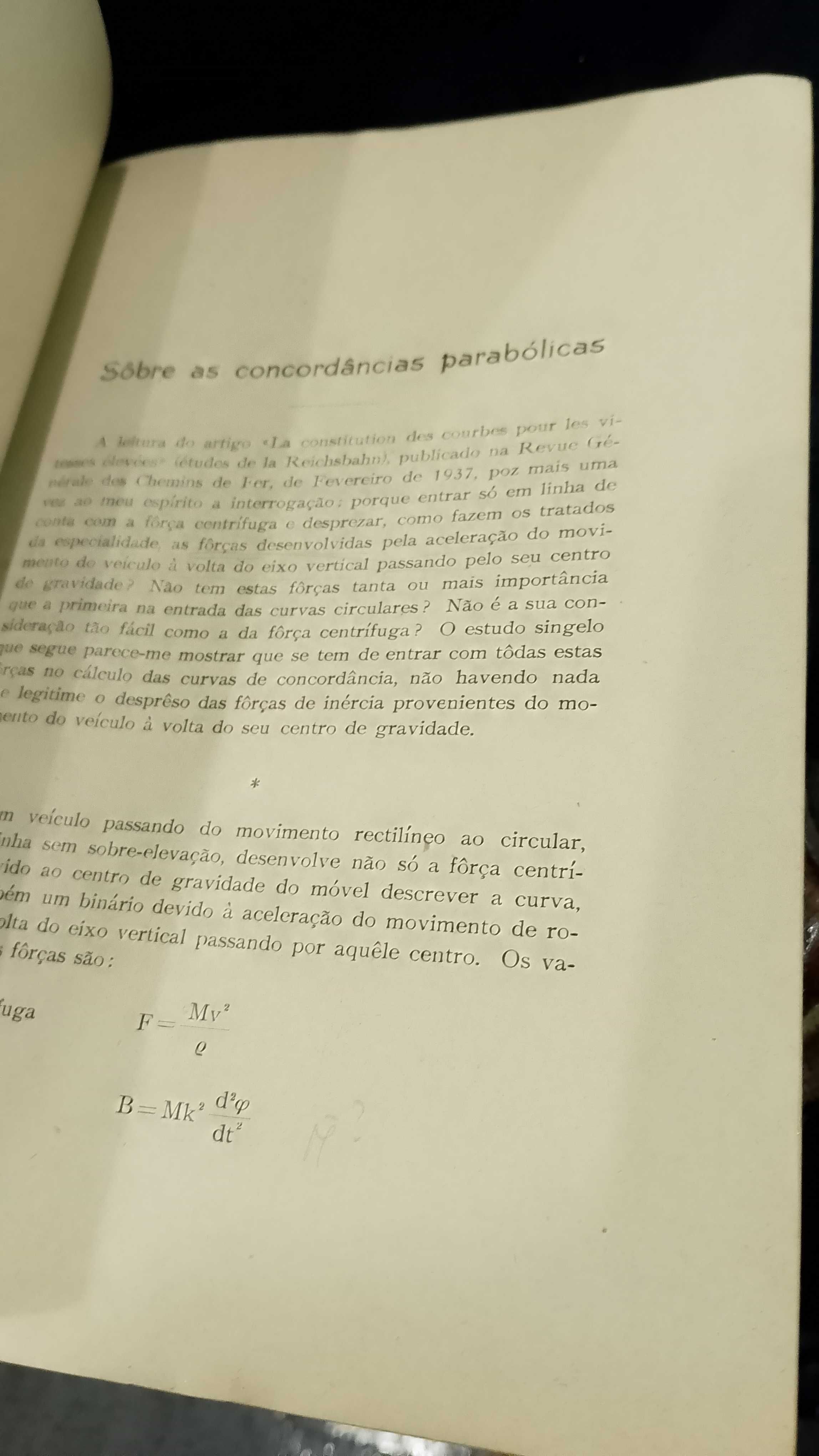 Sôbre as Concordândias Parabólicas - António Bomfim Barreiros (1938)