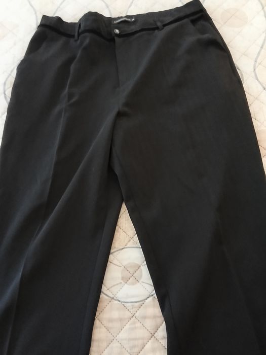 Zestaw rozmiar 48 bluzka bawełniana plus eleganckie spodnie