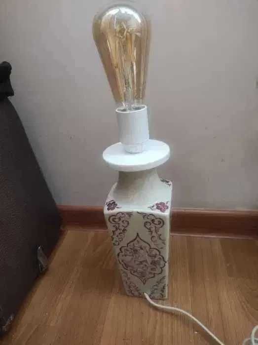 lampka porcelanowa vintage