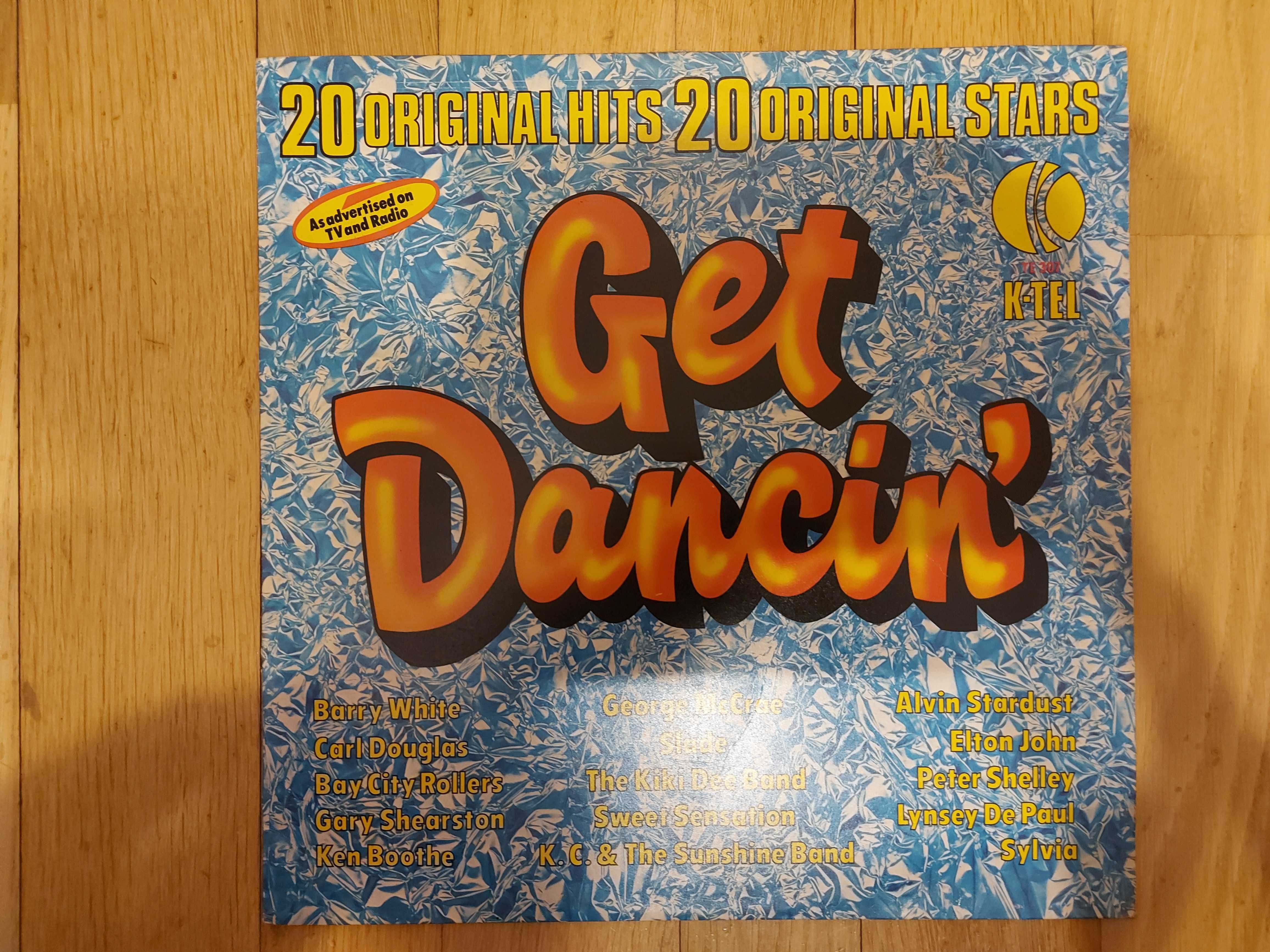 K-TEL Get Dancin'   1975  Ger  (VG+/EX+)