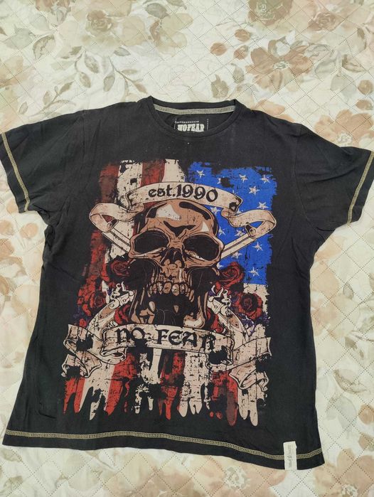 T-shirt No Fear tam. L em bom estado