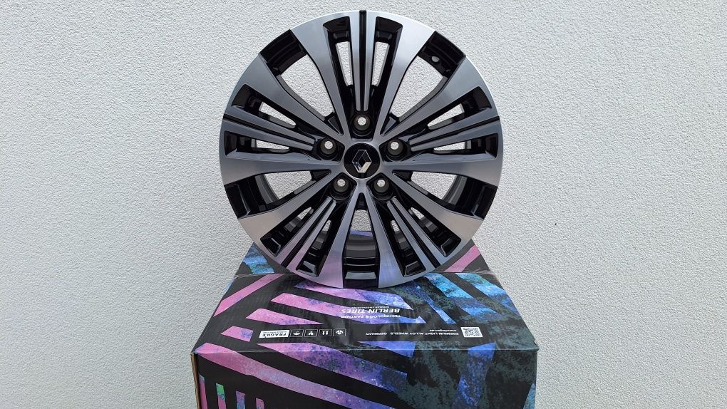 Nowe Alufelgi Wzór RS 5x114,3 R16 Renault Megane Kadjar Laguna Dacia