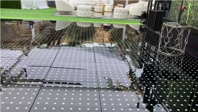 Pista de dança digital LED