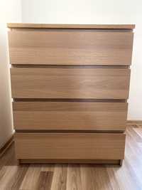 Komoda Ikea Malm, 4 szuflady, 80x100 cm