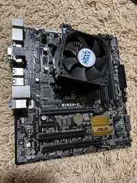 Комплект материнська плата ASUS B150M-C /intel i3-6100