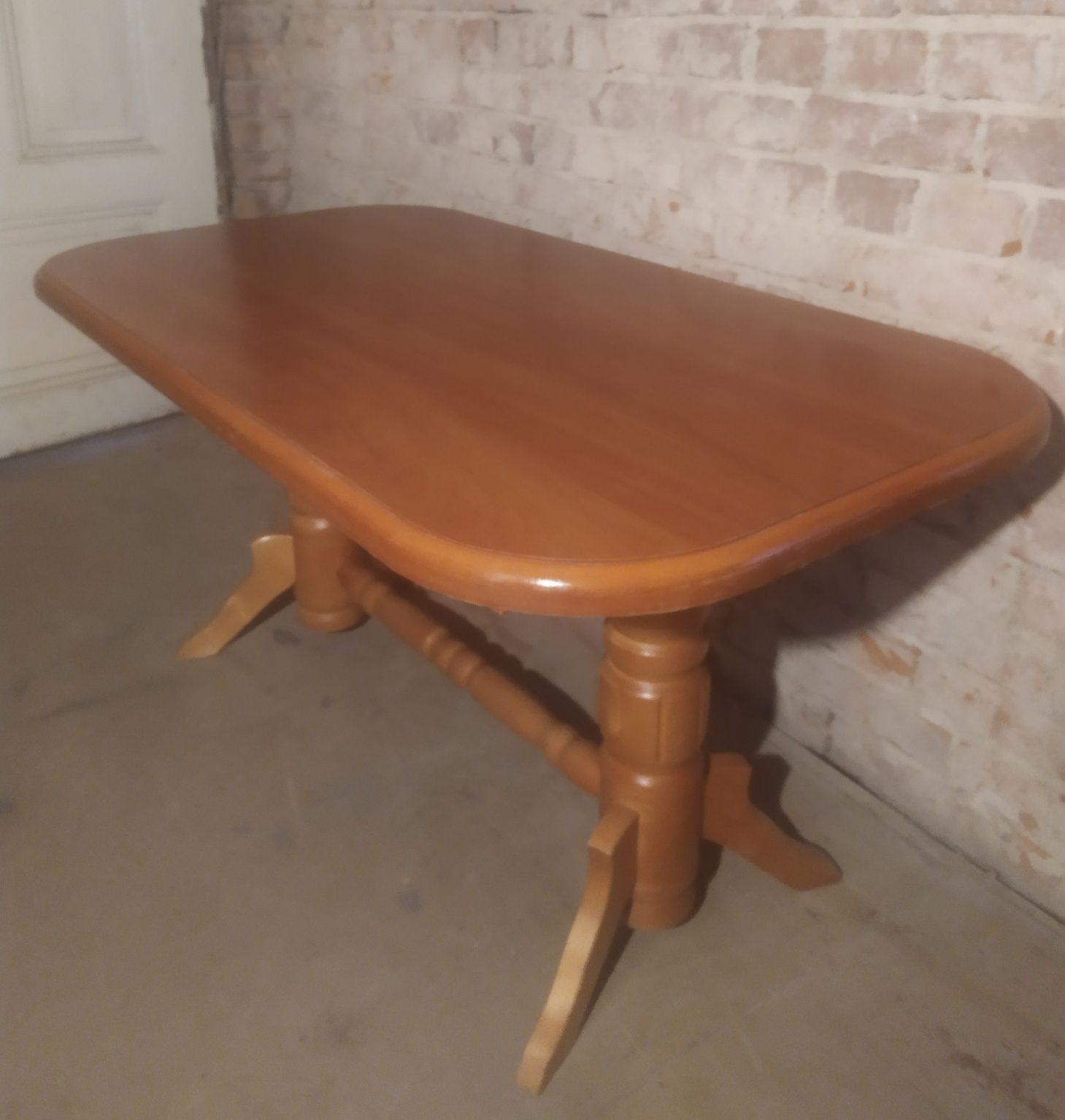 Stół drewniany Rozkładany Ława do salonu jadalni