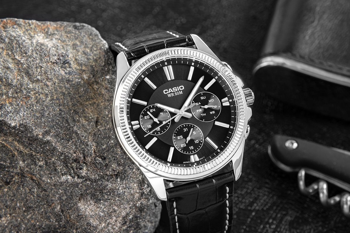 zegarek męski casio mtp-1375l-1avdf + box