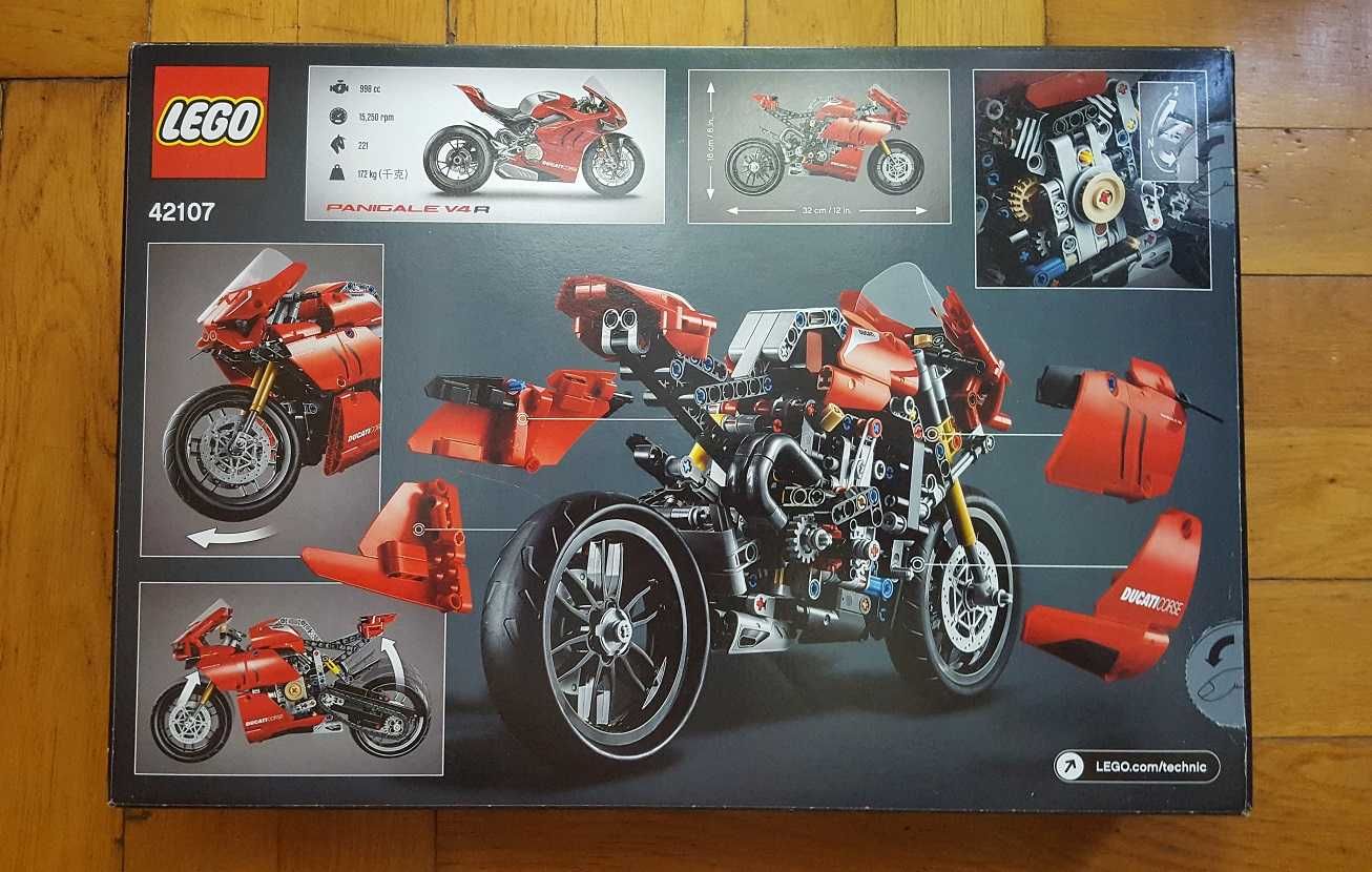 LEGO 42107 Technic - Ducati Panigale V4 R - NOWY Wrocław