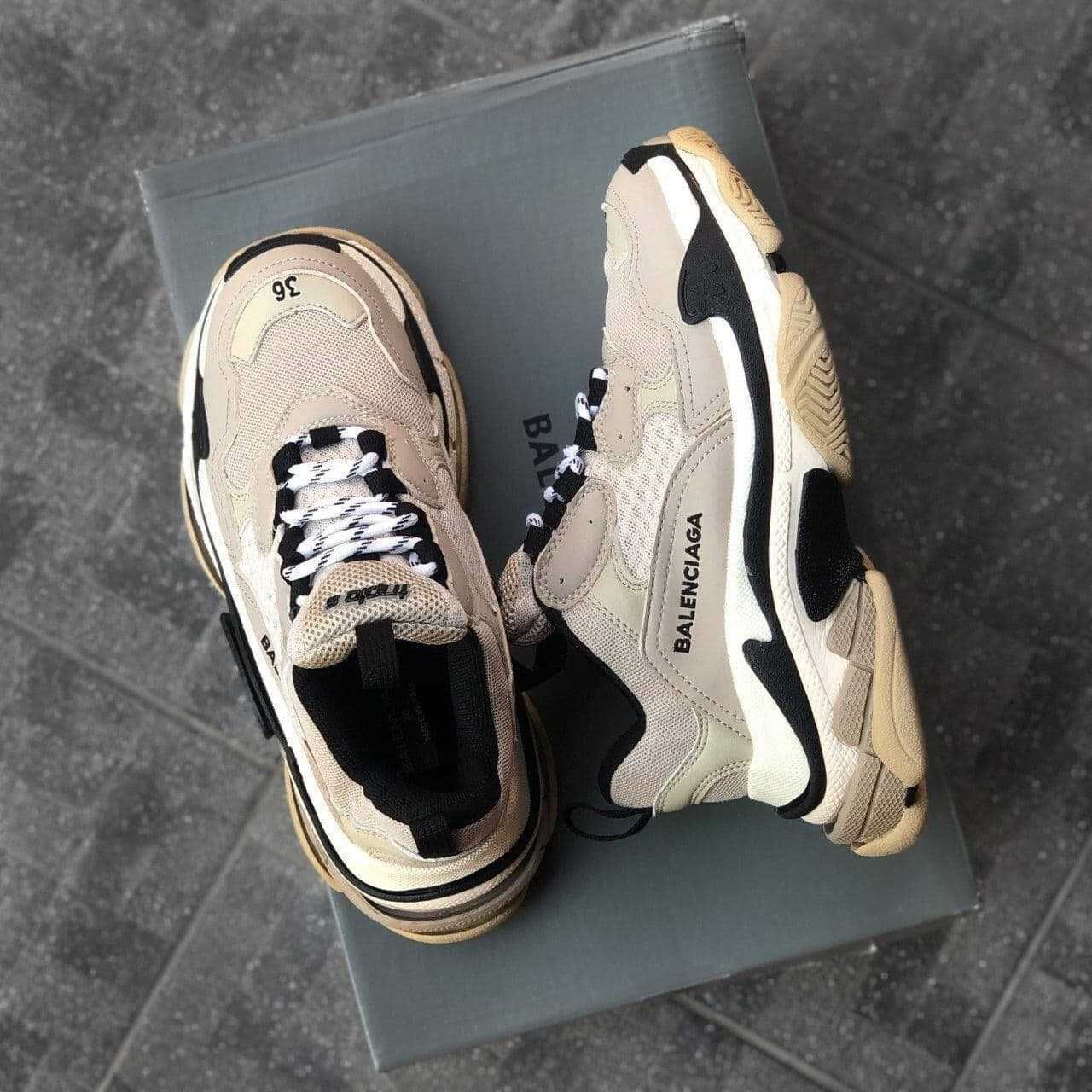 Buty Balenciaga Triple S Grey beige 36-43