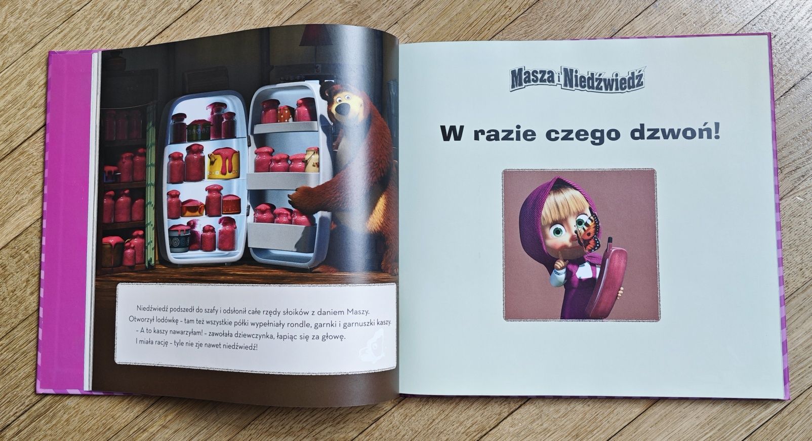 Masza i Niedźwiedź - kolekcja bajek książeczka używana