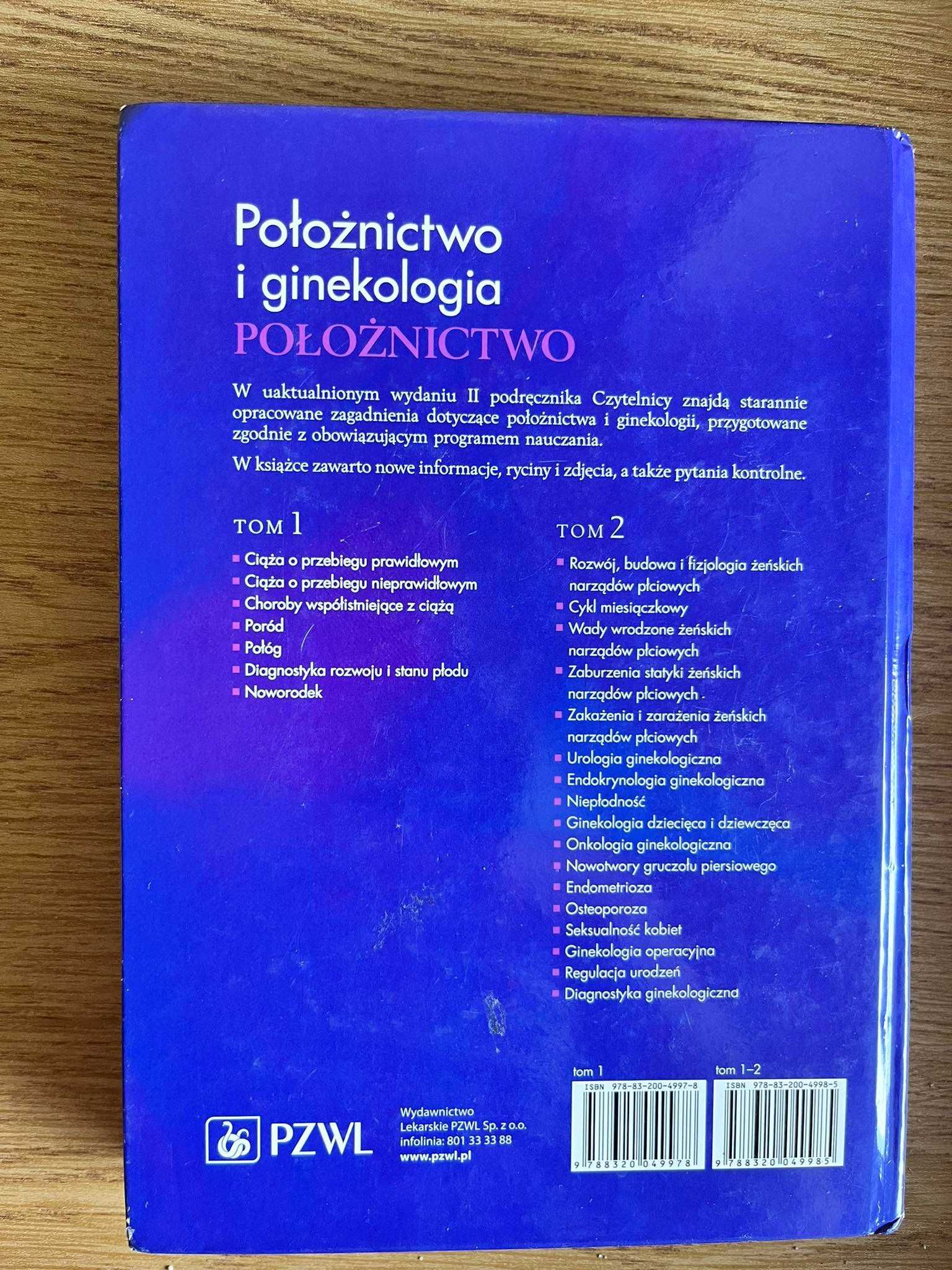 Położnictwo i ginekologia G.H. Bręborowicz tom 1 i tom 2