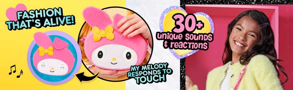 Интерактивная сумочка Хеллоу Китти Purse Pets Hello Kitty My Melody