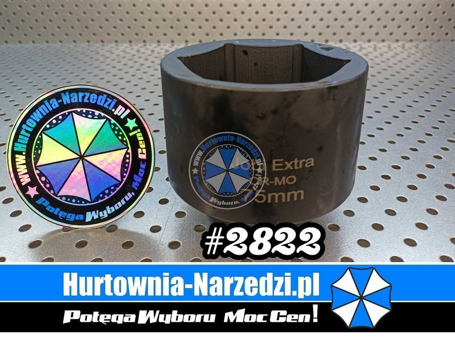 Nasadka udarowa 75mm 1" długa nasadka 75mm klucz 75mm klucz nasadowy