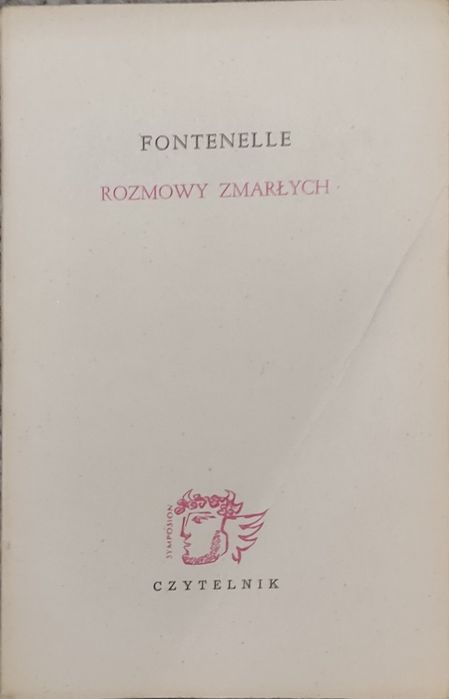 Rozmowy zmarłych Fontenelle