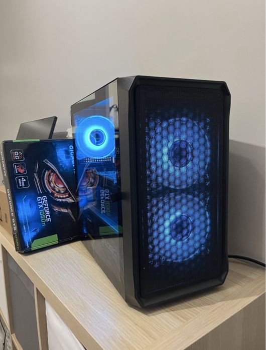 Komputer Gamingowy i5 3,40GHz | GTX 1050Ti | 16GB RAM | SSD | RGB