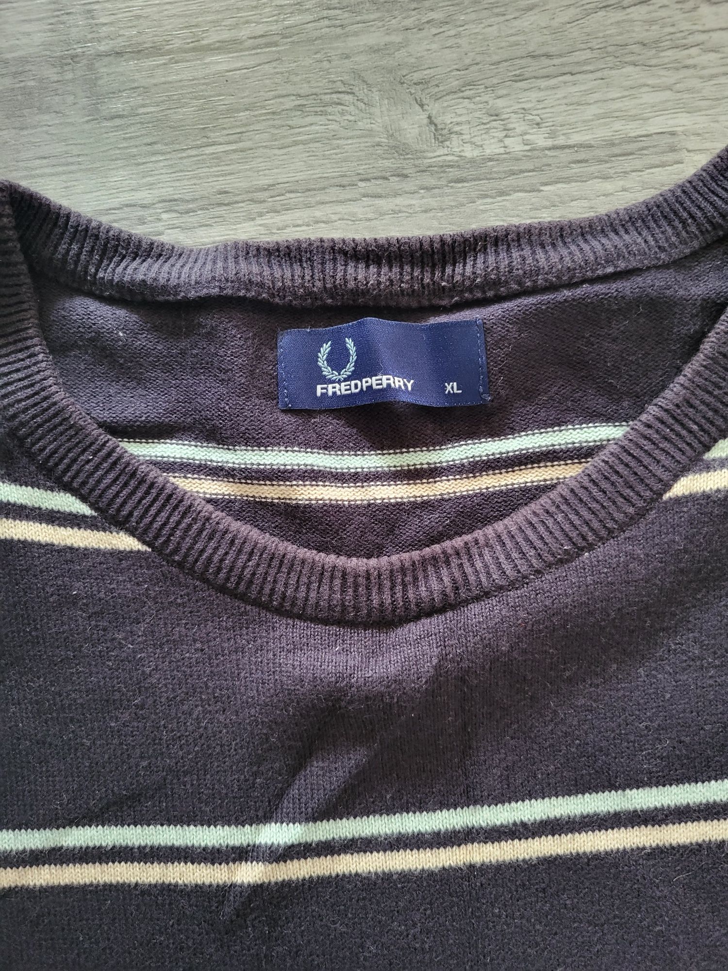 Sweter męski Fred Perry XL