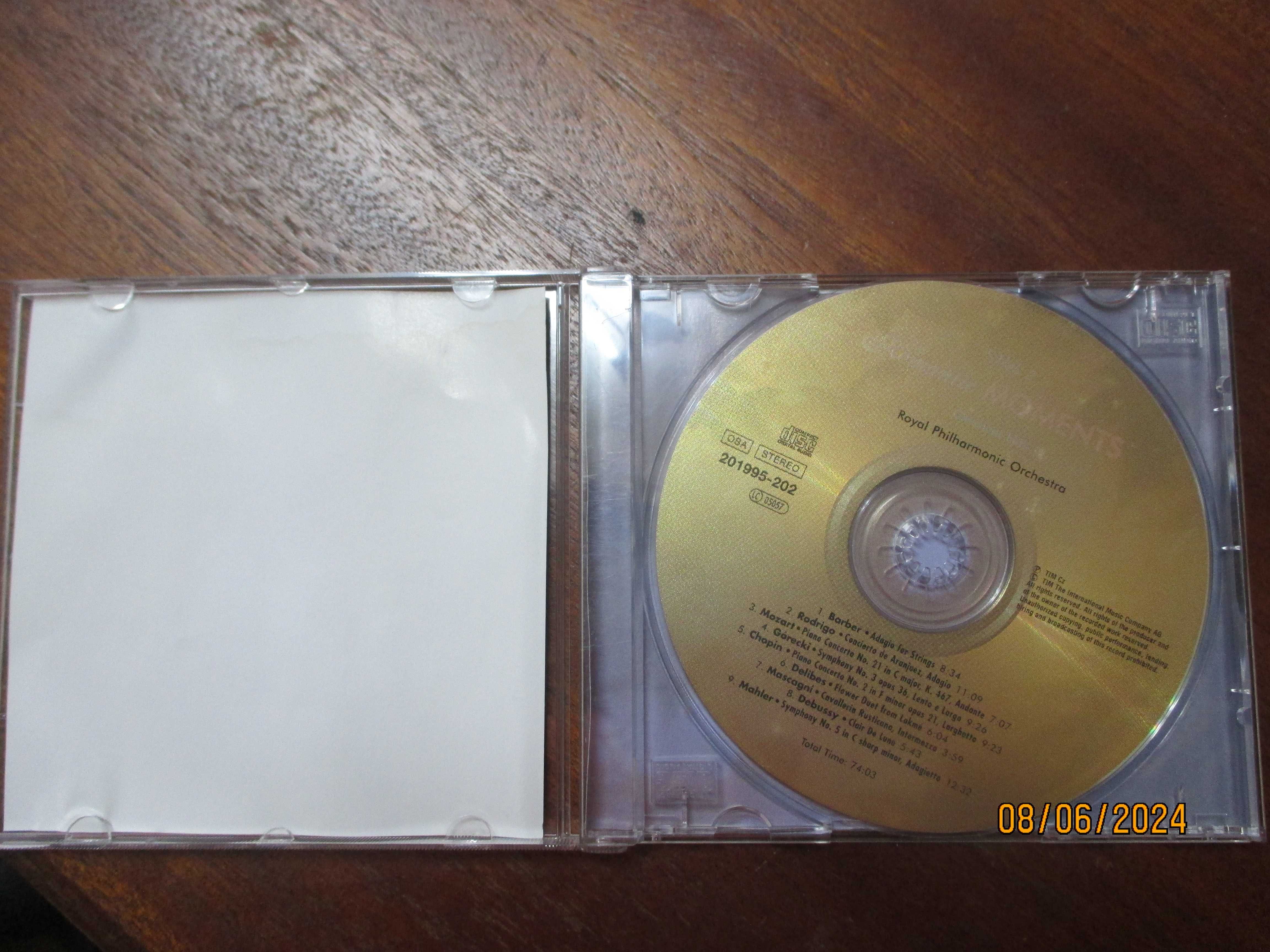 4 cd's - Romantic moments