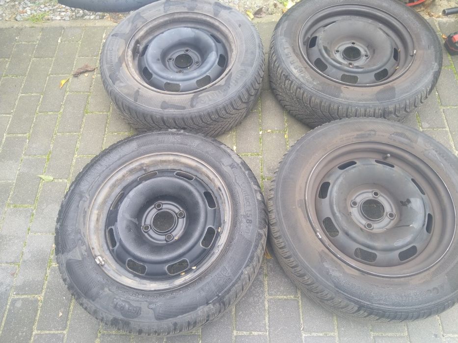 4 koła zimowe 195/65r15 Peugeot Citroen 4x108