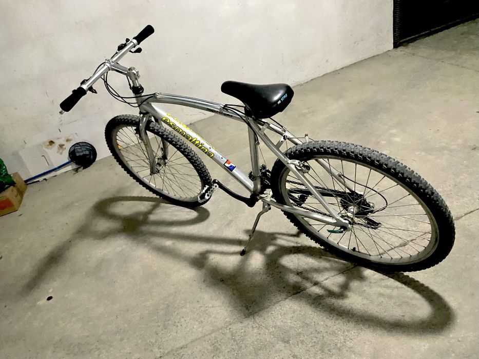Bicicleta cinzenta