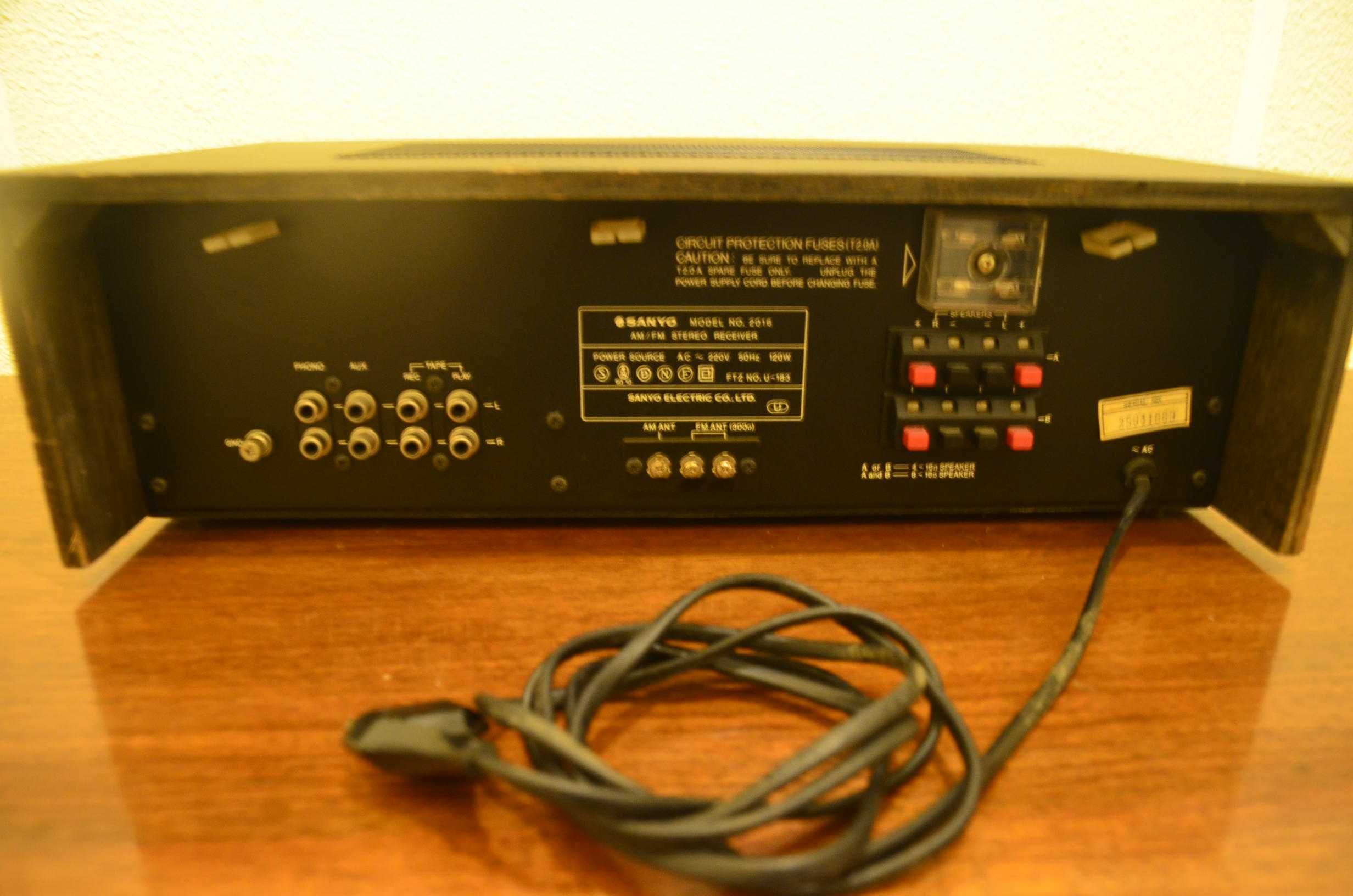 Amplificador Receiver Sanyo 2016