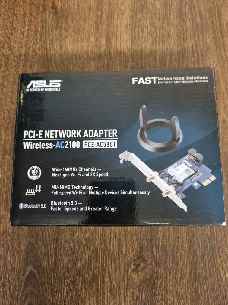 ASUS PCE-AC58BT (2100Mb/s/b/g/n/ac) BT 5.0