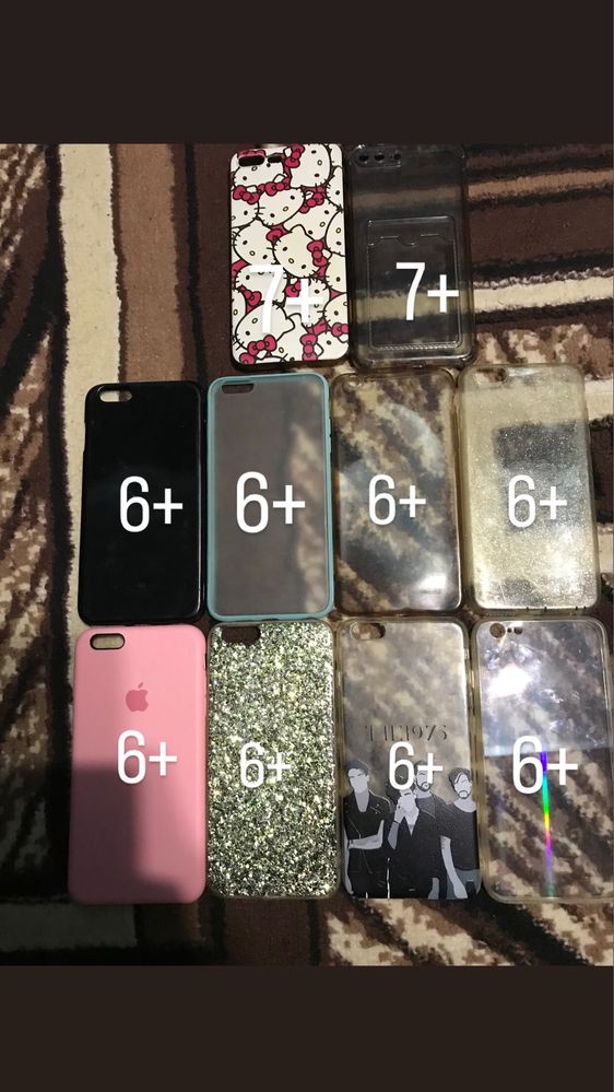 Чохли айфон 6+/7+