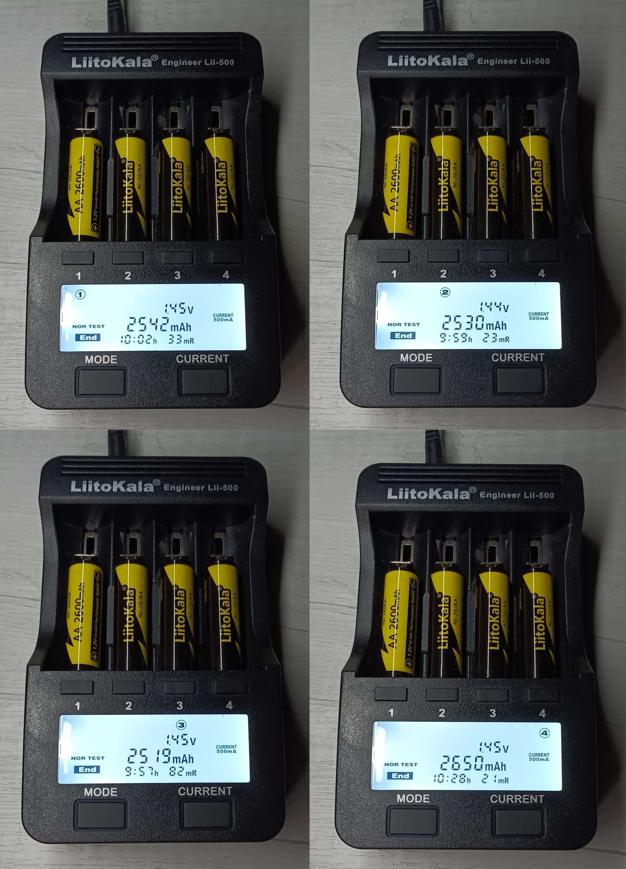 Акумулятор батарейка пальчикова AA LiitoKala 2600mAh R06 NiMh Оригінал