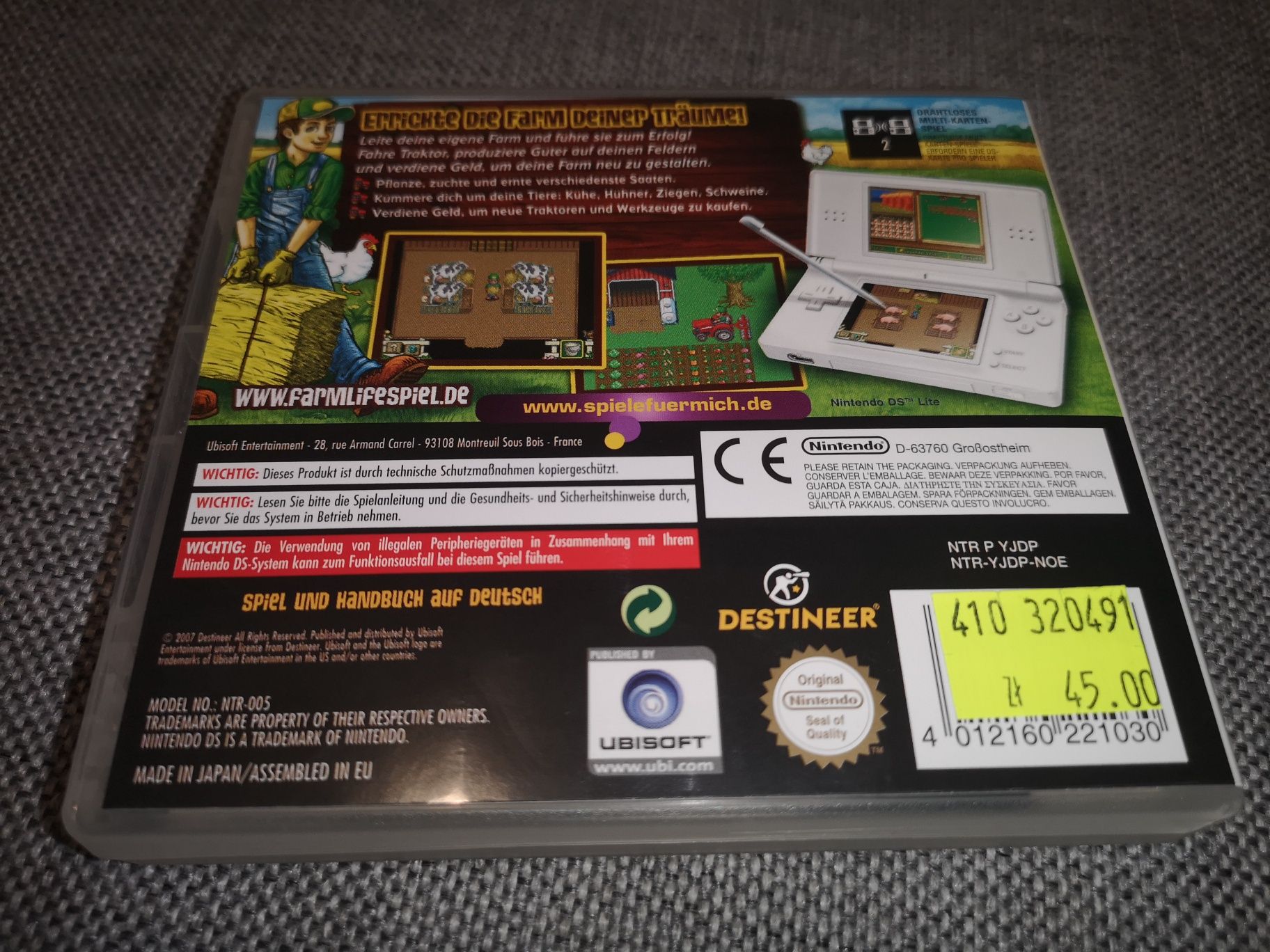 Farm Life DS Nintendo gra ANG (komplet) kioskzgrami Ursus
