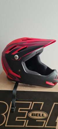 Kask fullface Bell Sanction matte red/black