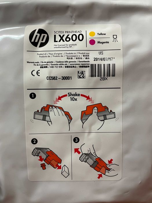 HP LATEX - głowica do drukarki/plotera LX600