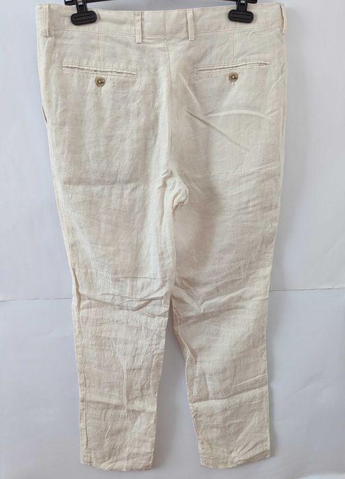 Штани лляні чоловічі брюки c&a,льон,шампань,хуліганки,чінос,чіноси