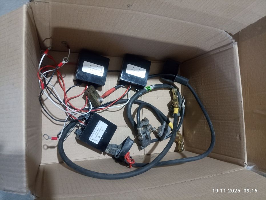 Набор клемм и балансиров на 4 аккум. 48v.к солнечной системе