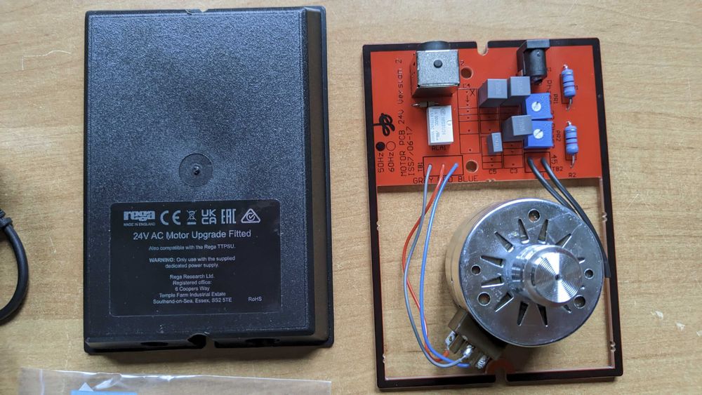 Silnik do gramofonów REGA 24v motor upgrade kit