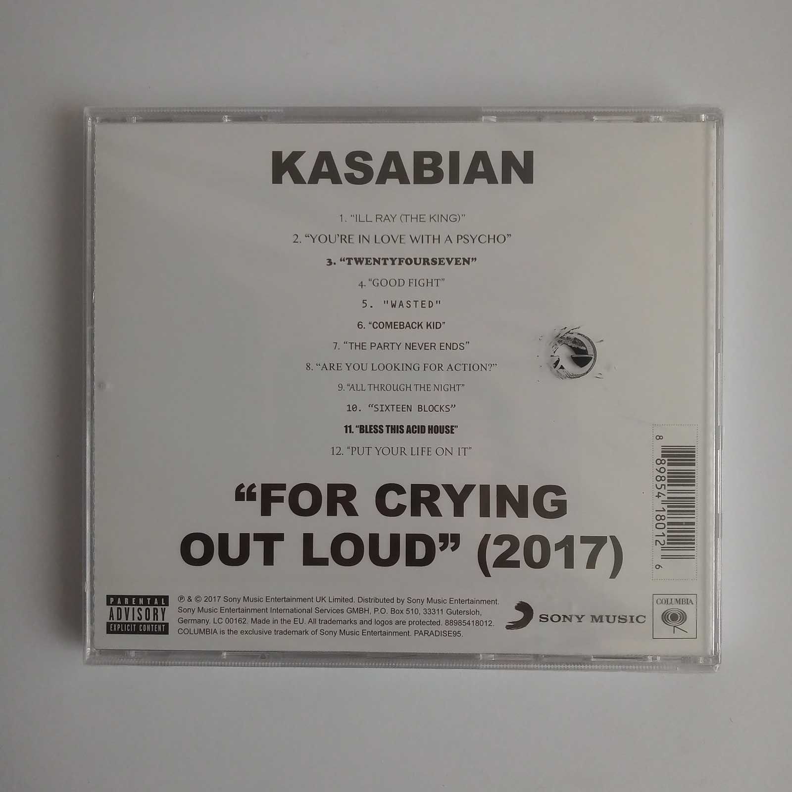 Kasabian – For Crying Out Loud (Audio CD) - СД Диск