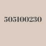 Złoty numer , 505.100.230.,Łatwy numer - niezarejestrowany