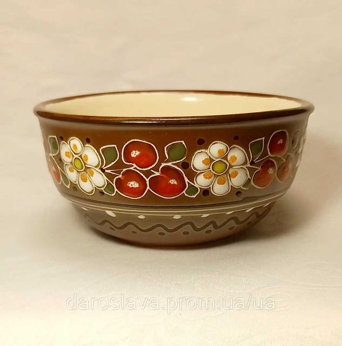 Миски ручної роботи, пологогівська кераміка НОВІ!