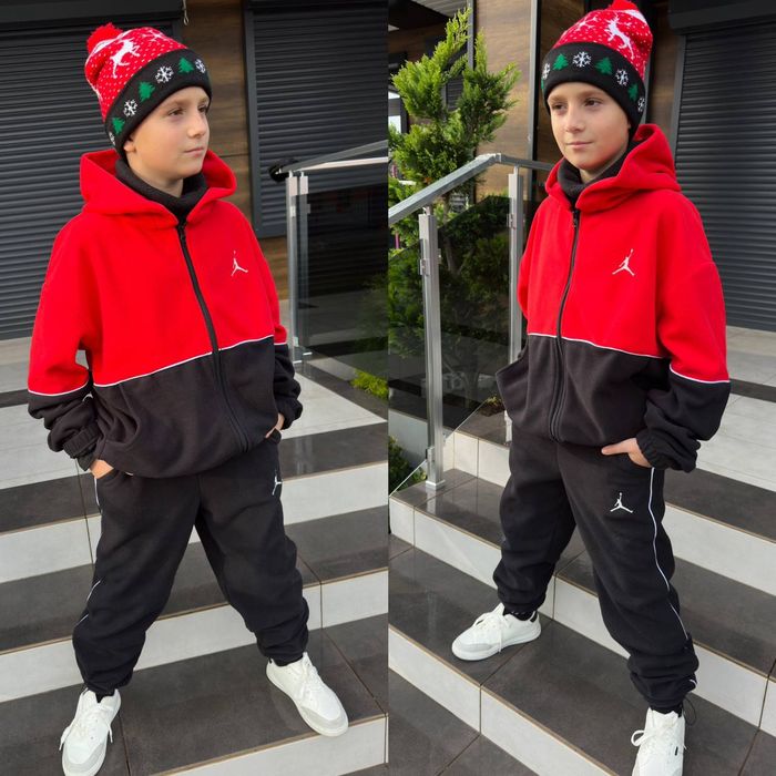 Крутой,флисовый, спортивный костюм для мальчиков