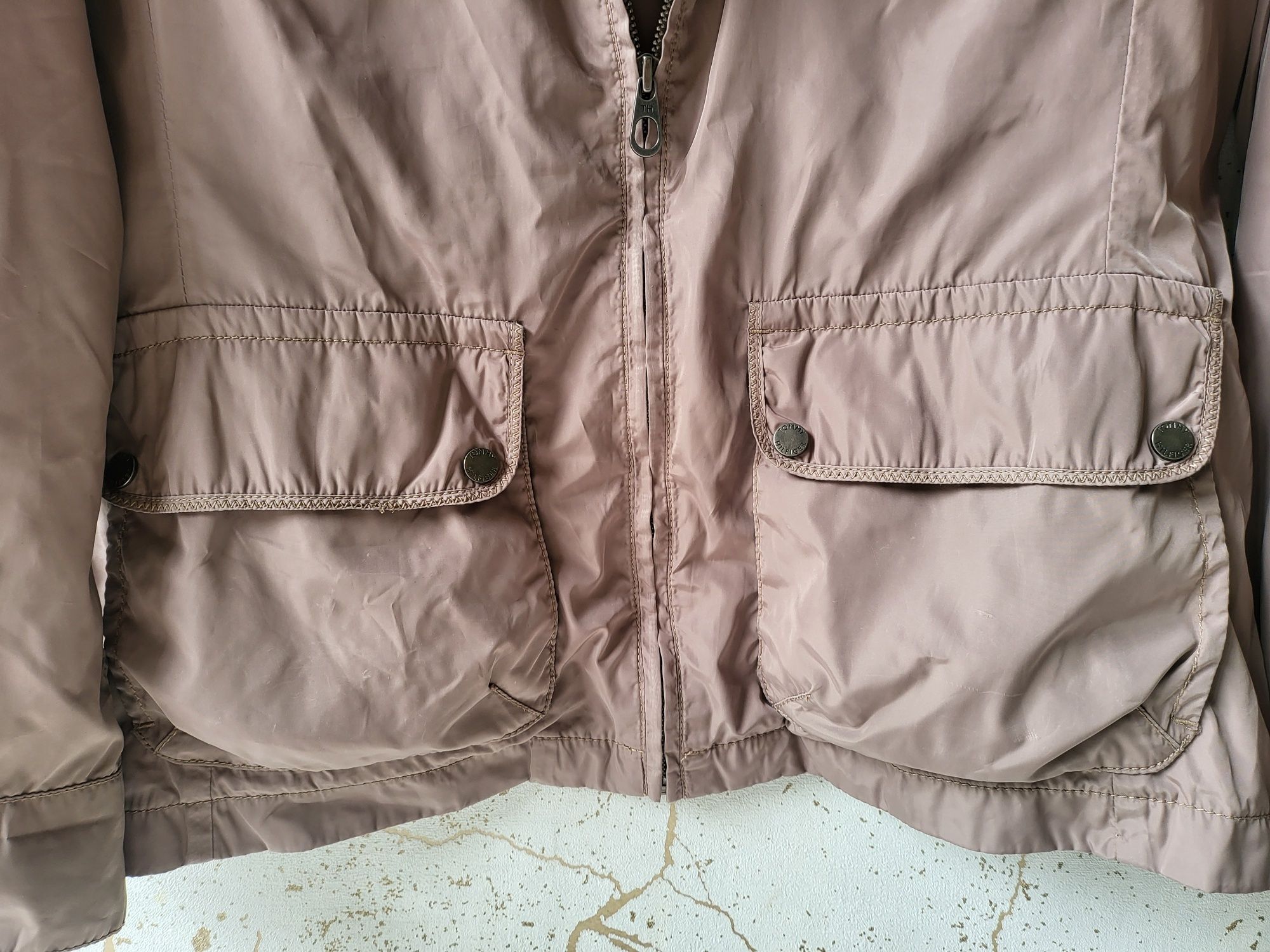 Tommy Hilfiger Parka Wiatrówka Kurtka Wiosenna Damska XXL TH