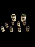 Conjunto latas de cozinha vintage