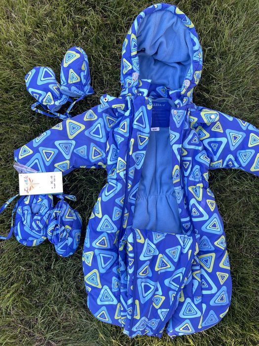 Зимові комбінезони-трансформери від народження Baby Line р. 74,80