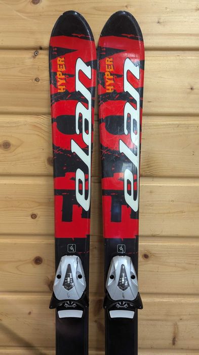 ZESTAW narty Elan 130 cm + REGULOWANE buty Roces 22- 25,5 cm(752)