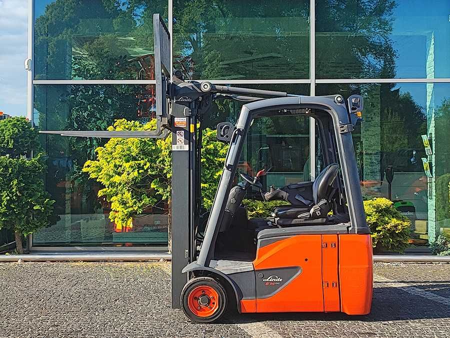 Wózek widłowy elektryczny Linde E14-02 triplex 4,62 m 1400 kg | 2019